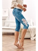 Kurze Jeanshose mit Spitze 6253 – Online-Shop – Boutique